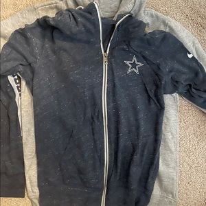 Nike Dallas Cowboys zip up hoodie